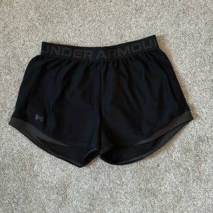 Black Under Armour shorts! Size small, worn twice